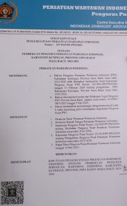PWI PUSAT BEKUKAN PWI KUNINGAN