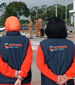 ROAD SHOW KPK JELAJAH NEGERI BANGUN ANTI KORUPSI DI KABUPATEN KUNINGAN