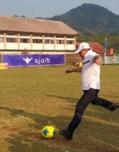 TURNAMEN SEPAK BOLA HARI JADI KUNINGAN DIMULAI BERSAMA ‘AJAIB’