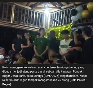 ‘LGBT’ YANG SEDANG BERPESTA DIGEREBEK